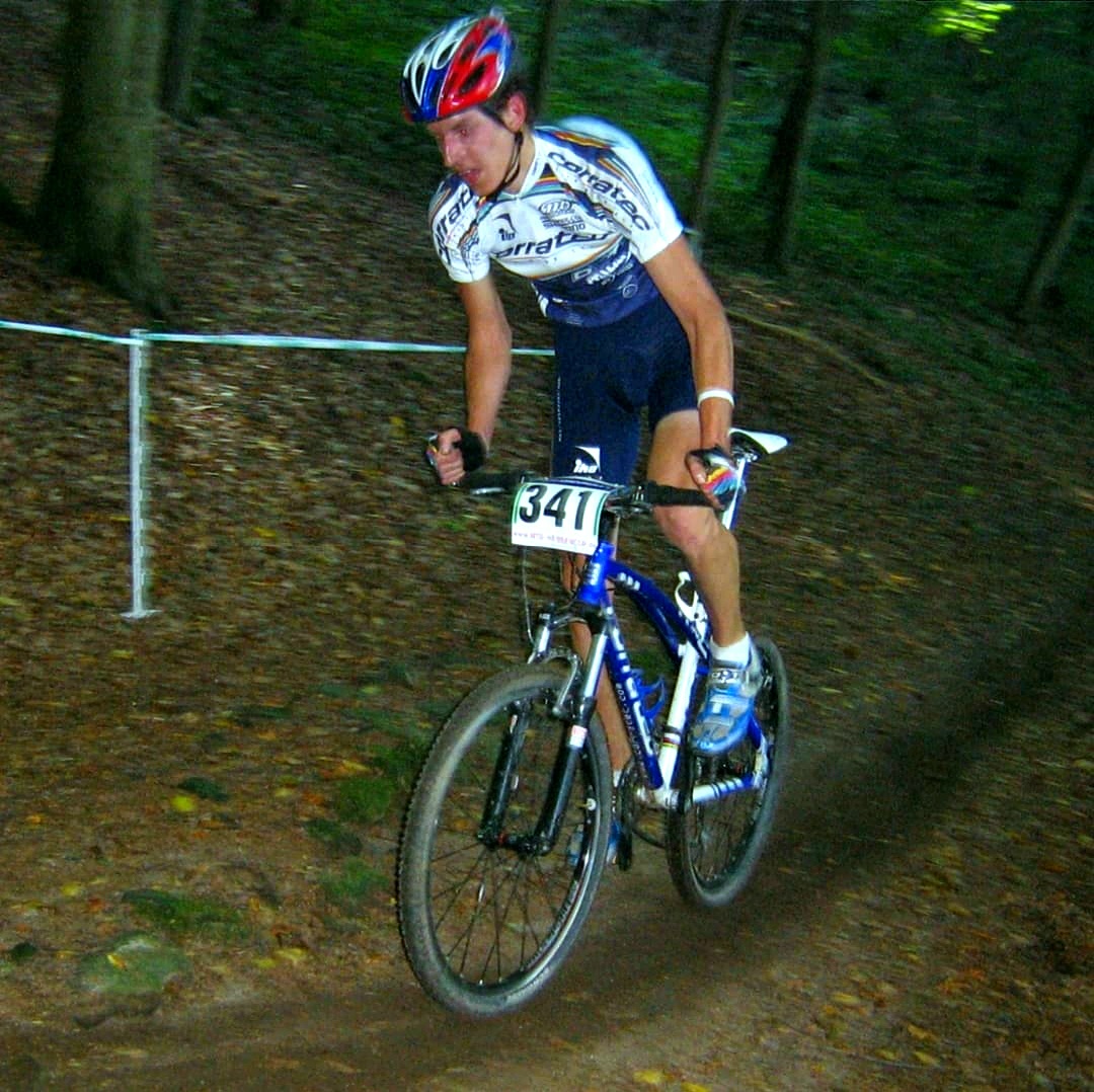 Matthias Steinberger gewinnt 2027 sein erstes Rennen im MTB Hessencup.